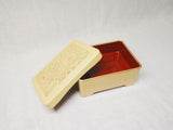 Heat-resistant ABS Mokume-don Heavy Tamenai vermillion [00704794]
