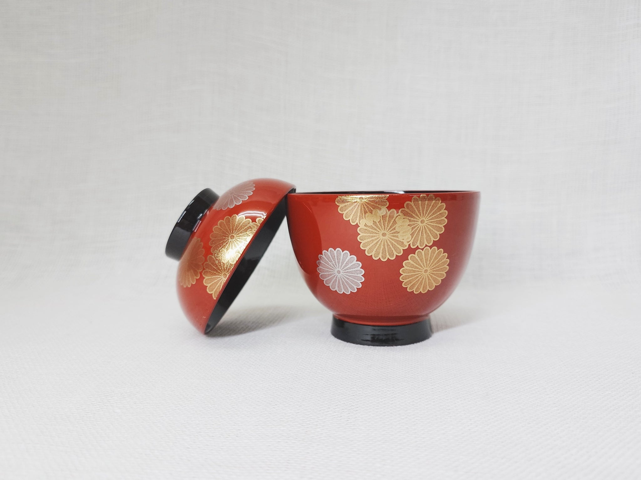 TA)耐熱3.2寸玉子碗 朱/菊詰 内黒【00712520】 – 大阪漆器オンラインストア