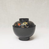TA)3.7寸仙才椀　立田川春秋内黒【00712522】