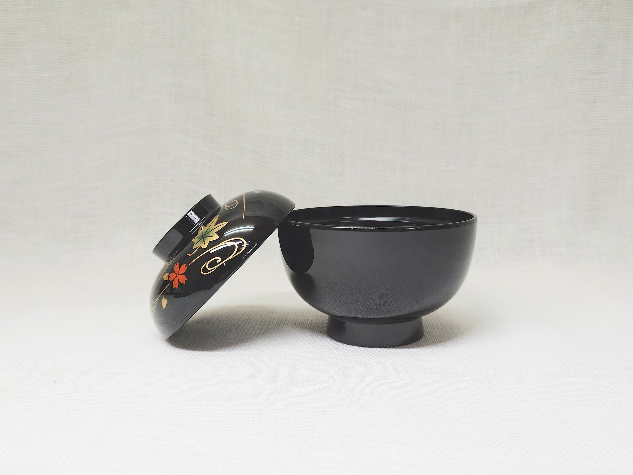 TA)3.7寸仙才椀 立田川春秋内黒【00712522】 – 大阪漆器オンラインストア