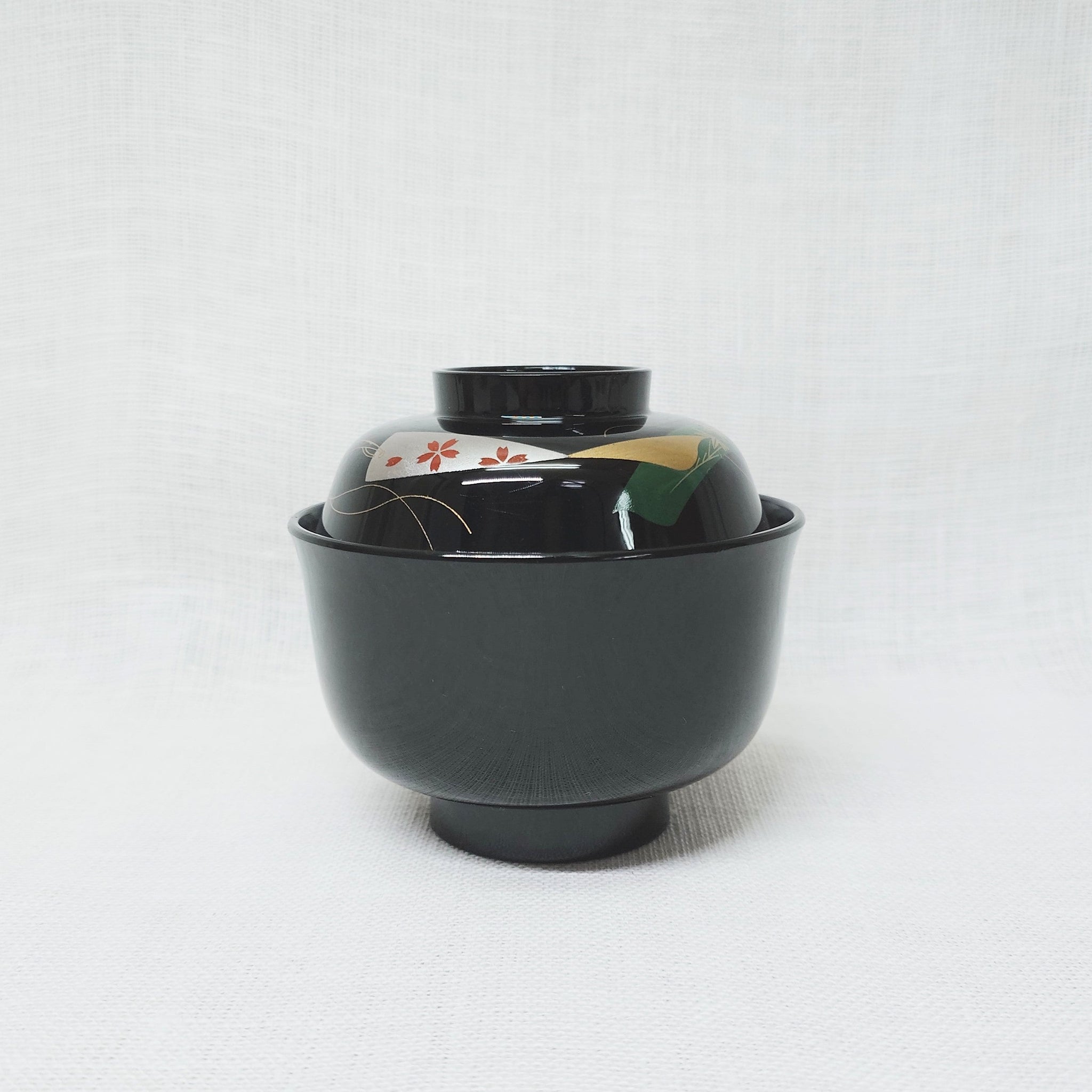 No.3633 漆器　心斎橋増田謹製鯛菓子器　共箱 飛騨春慶 元田漆器 Genda 和角三段重 伝統工芸品 木製 お重箱