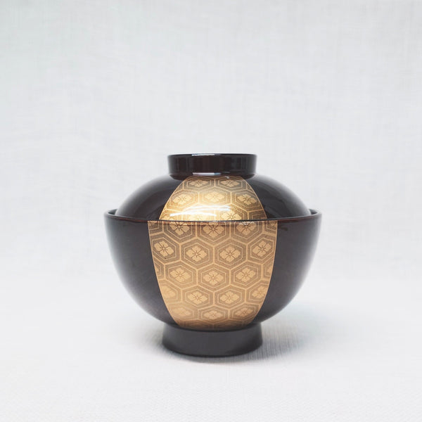 TA)新和越前椀 溜金色紙内黒【01011686】 – 大阪漆器オンライン