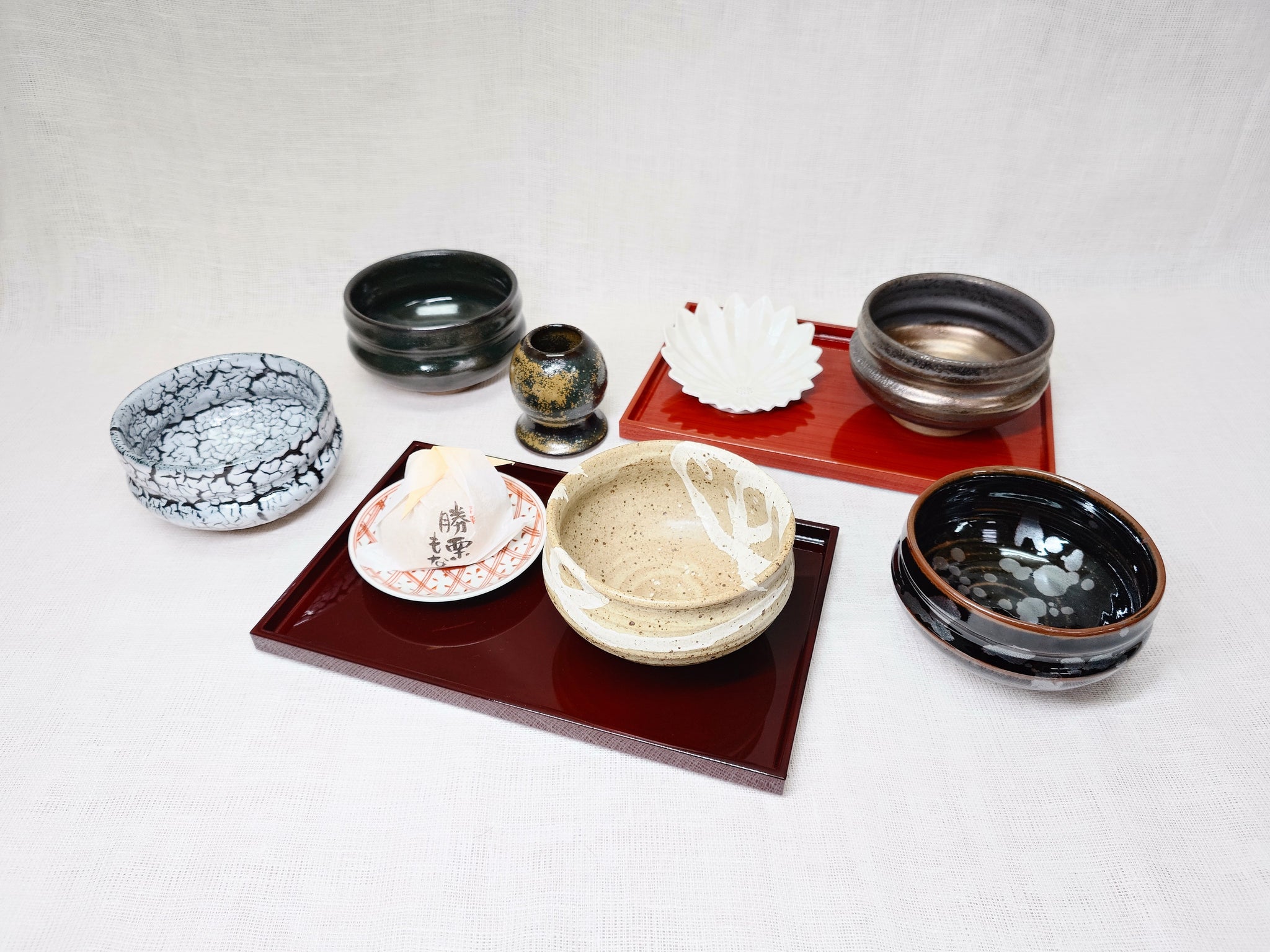 胴〆型抹茶碗 黒かいらぎ – 大阪漆器オンラインストア