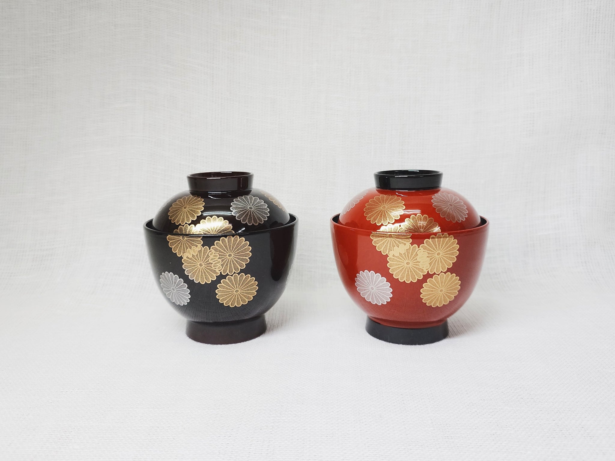 TA)耐熱3.2寸玉子碗 朱/菊詰 内黒【00712520】 – 大阪漆器オンラインストア