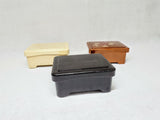 Heat-resistant ABS Mokume-don Heavy Tamenai vermillion [00704794]