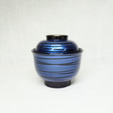 3.3寸美里吸椀　青紫手毬つば金