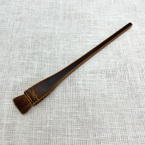 Custom made wood handle red brush 20mm Shunkei lacquer [19912355]