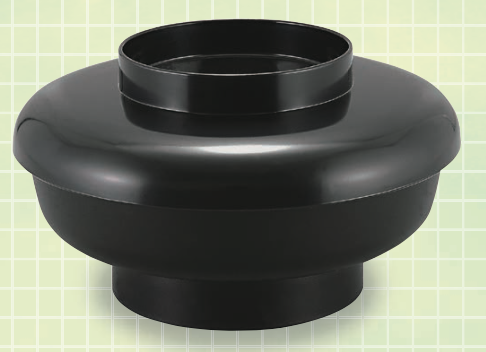 (A) Take-out 5.5-inch Yasuragi-don lid black / parent black (40 pieces) [00711387]