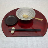 Half-moon tray, 2 inches, Akaun style [19912404]