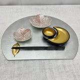 Kintsugi Ginsho Mizuume type small plate [14400457]