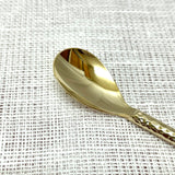 Hammered Spoon Gold-plated [10300202]