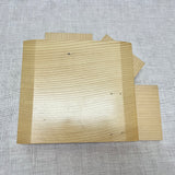 Plain wood spiral tray 3 steps [01600279]