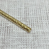 Gold-plated fork type hors d'oeuvre pin hammer mark [10300187]