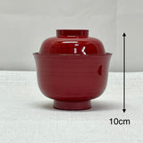 Hatori small bowl, red-lipped kasuri gold crown [06500007]