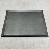 Fuji long wood grain tray silver pearl matte NS shaku 4 sun [19911979]