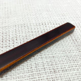 Custom made wooden handle red brush 20mm Shunkei lacquered (short) [19912430]
