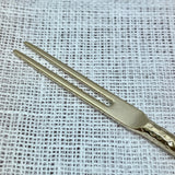Gold-plated fork type hors d'oeuvre pin hammer mark [10300187]