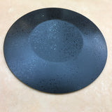 9-inch Round Takao Plate, Tono Coating (Wine Red) HSP [00208087]