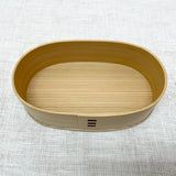 Odate Kogeisha Magewappa Oval Bento Shiraki (Small) [07300002]